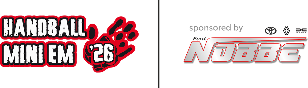 Logo Handball Mini EM 2026 Nobbe Hauptsponsor